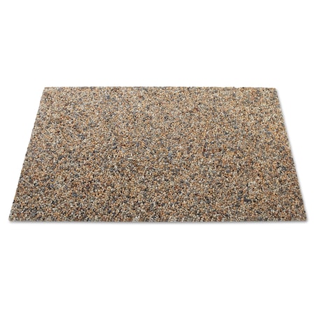 Rubbermaid Commercial Landmark Aggregate Panel, 34.3 x 20.7 x 0.38, Stone, River Rock, PK4 FG400400ROCK